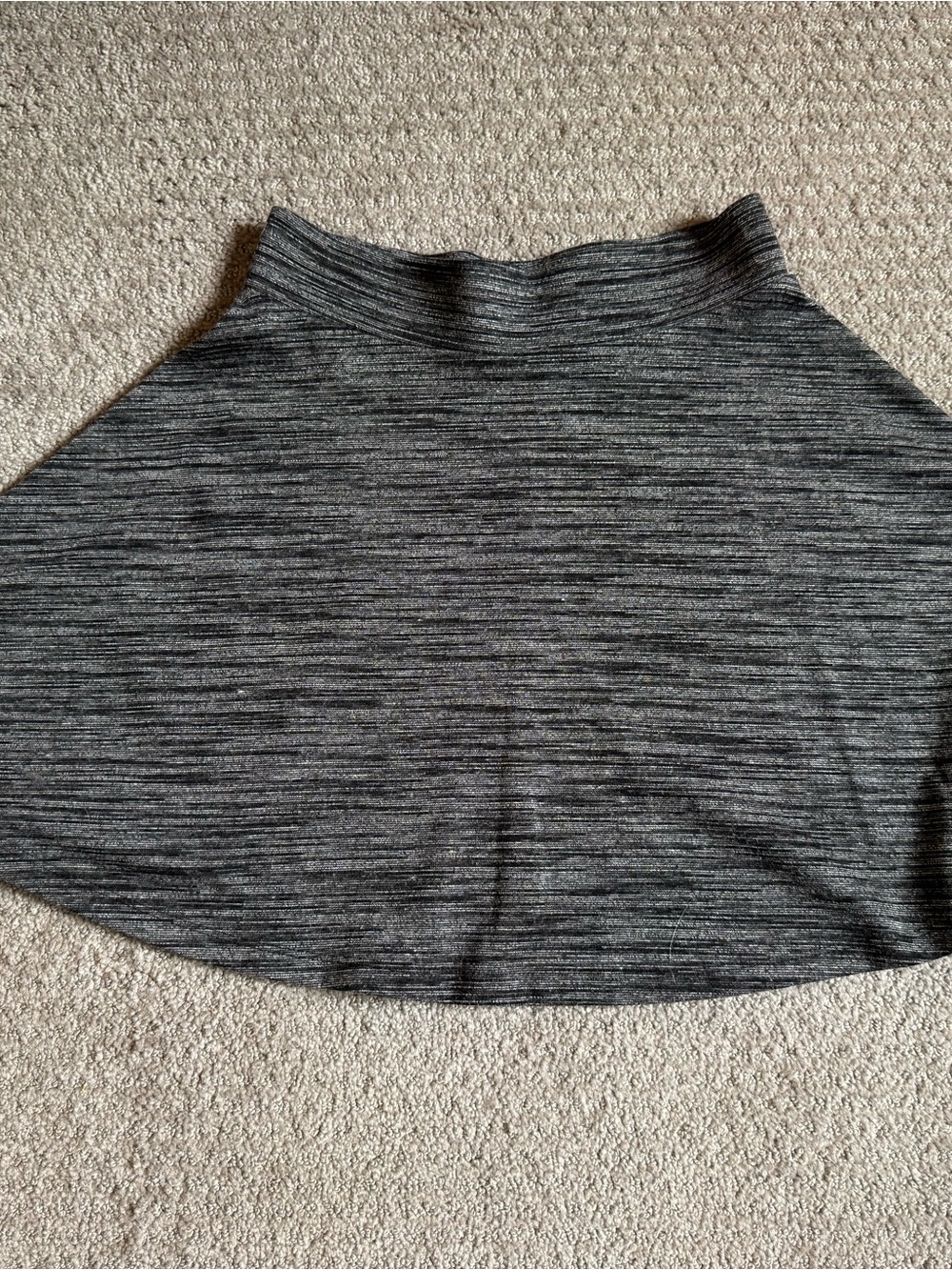 Women's Gray A-Line Skirt